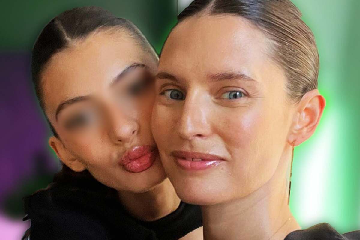 Bianca Balti e la figlia Matilde, accusata di essere rifatta