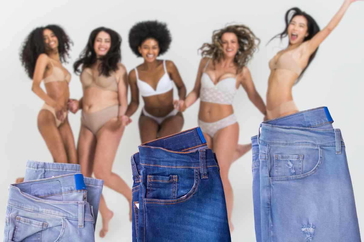 jeans esaltare punti forza