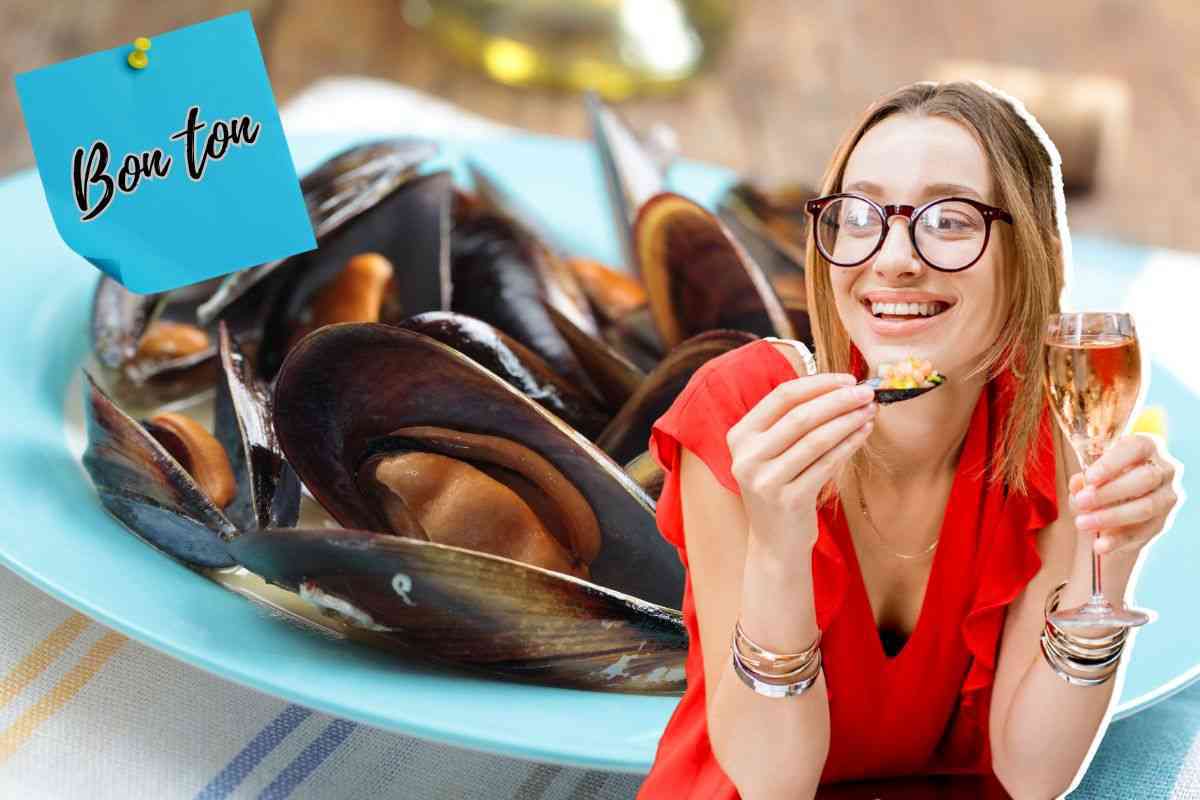 Come mangiare le cozze secondo il galateo