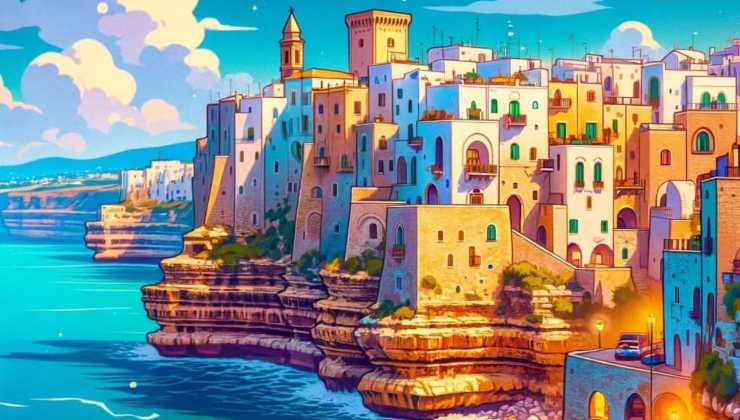 Puglia, la regione come un cartone animato