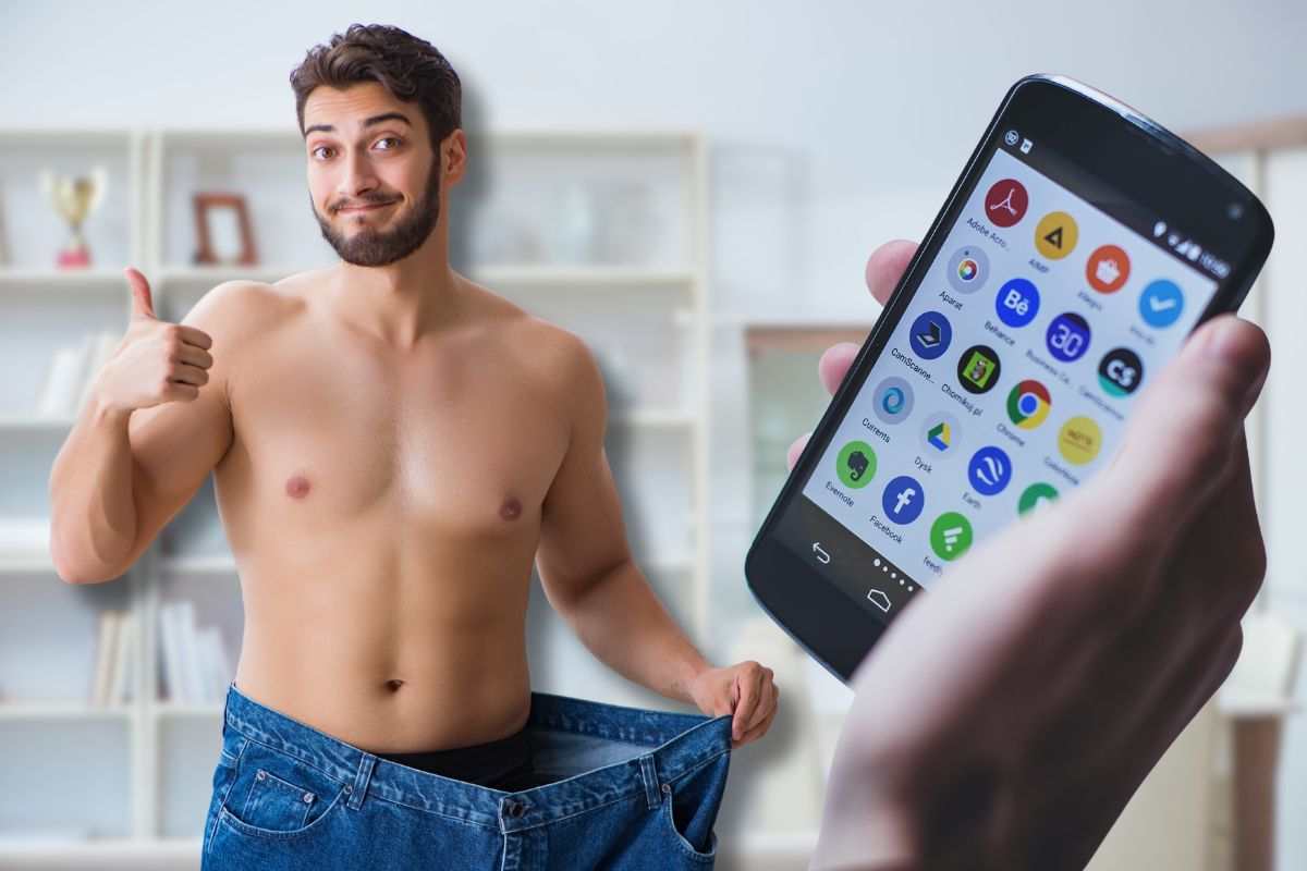 Uomo perde 45 kg con quest'app