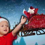 babbo natale passa qui