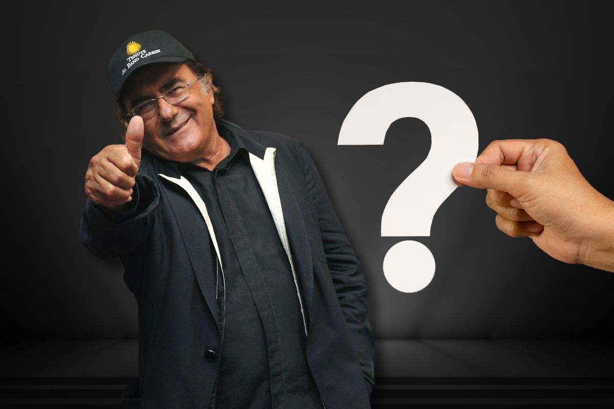 al bano perché indossa sempre cappello